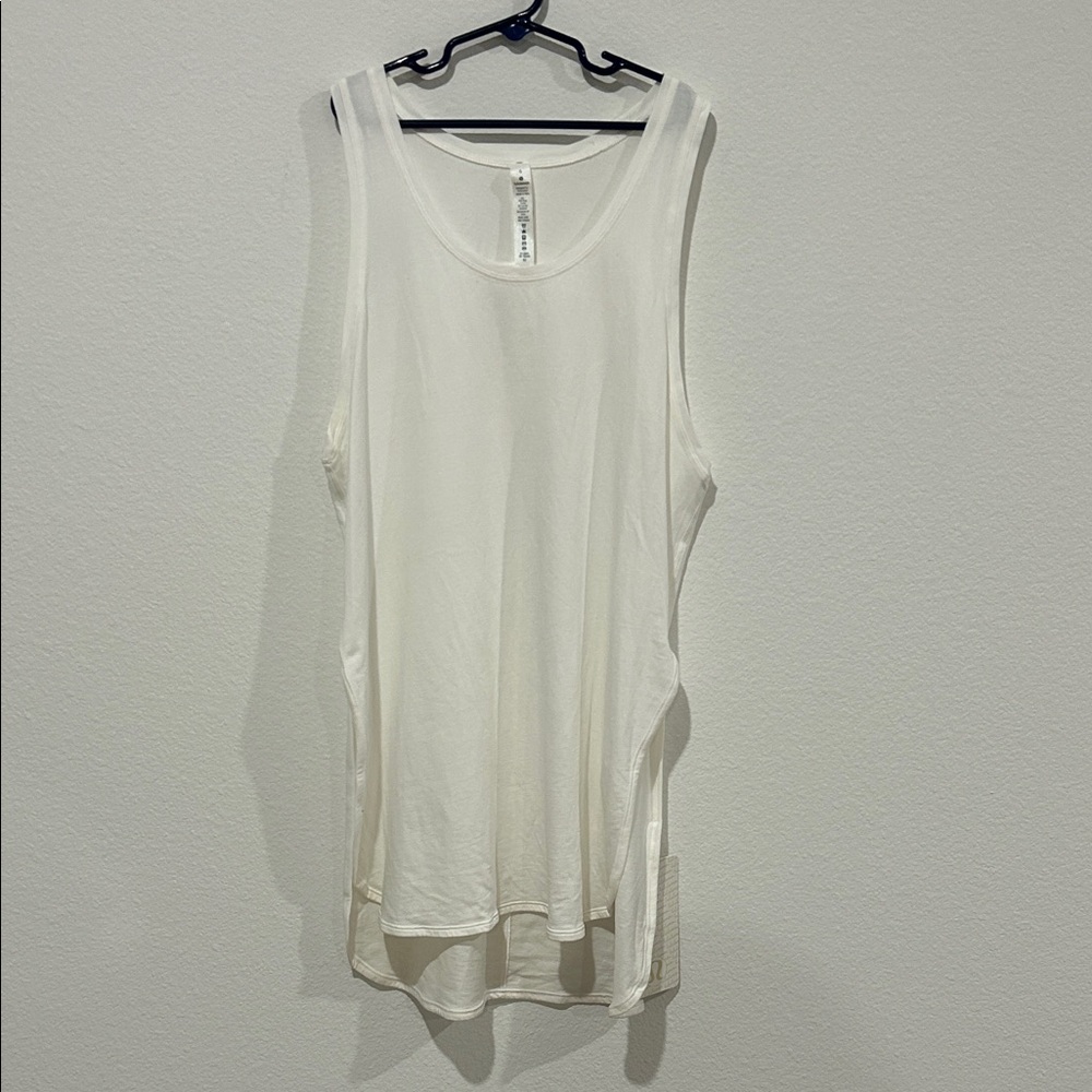 Lululemon Athletica White Tank Top